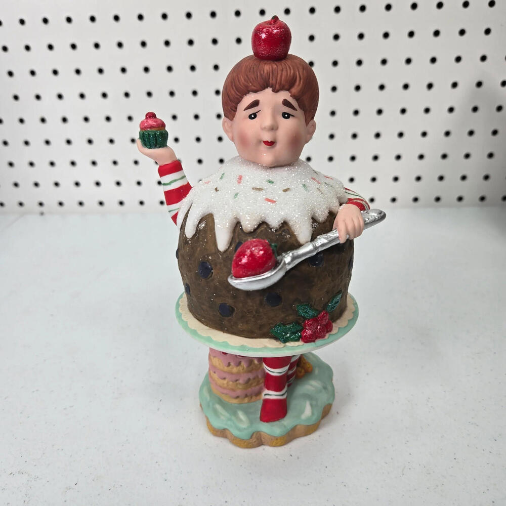 Dept 56 Sugar and Spice Cupcake Bobble Holiday Decor‎ Christmas Figurine